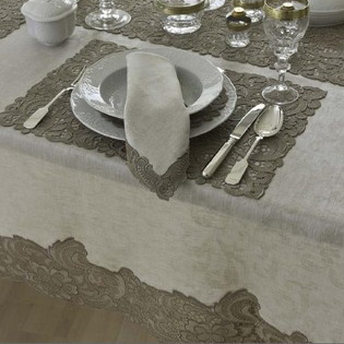  Weissfee Paradise Jacquard Linen